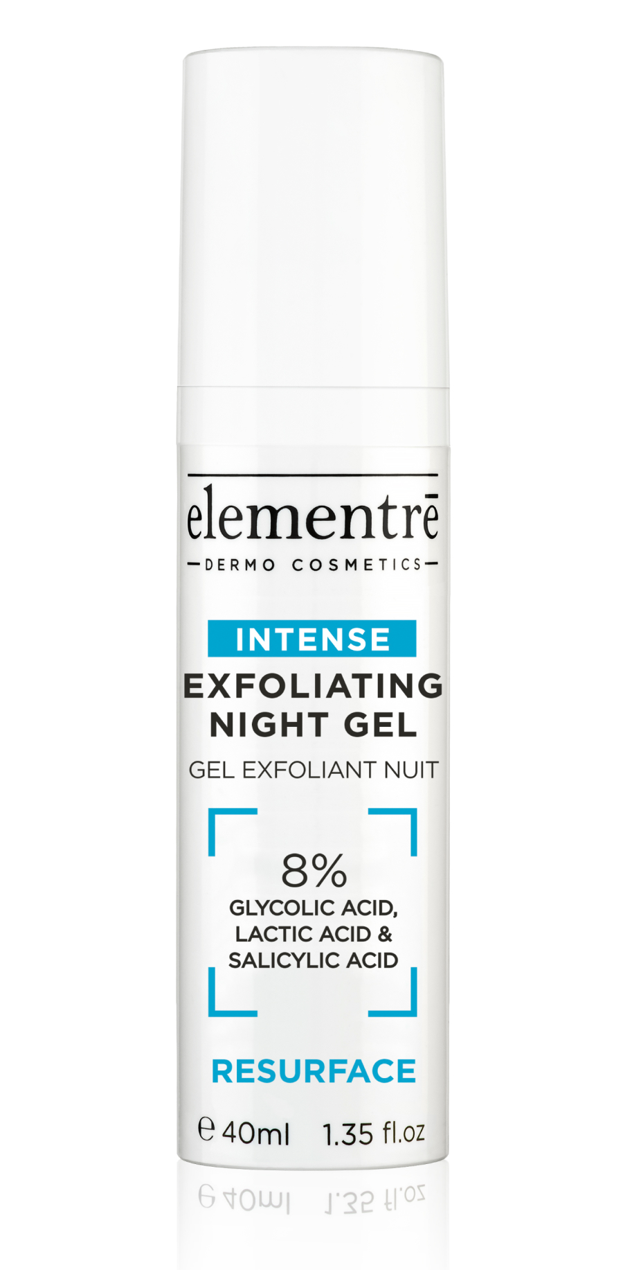 Ночной гель-эксфолиант с комплексом кислот Elementre 40 мл